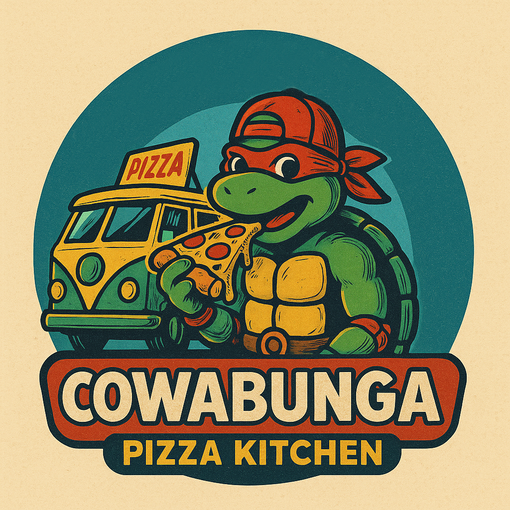 Cowabunga Pizza Kitchen Logo